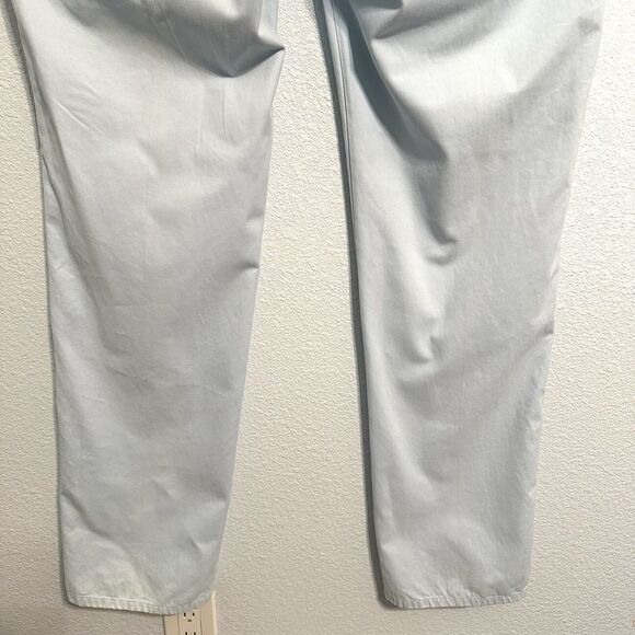 Peter Millar Raleigh Washed Twill Performance Light Blue Khaki Chino 38x37 - Picture 6 of 14